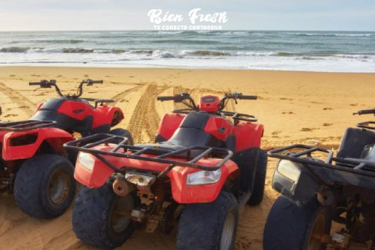 CUATRIMOTO ATV EN PUNTA CANOA O TIERRA BOMBA